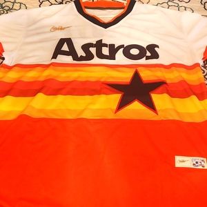 JOSE ALTUVE JERSEY...made by NIKE, SIZE LARGE